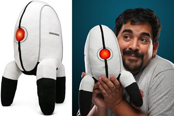 Il peluche della torretta di Portal 2