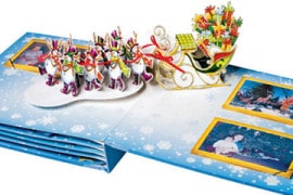 Pop-Up Christmas photo album Pop-Up Christmas photo album