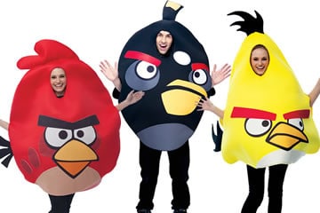 I costumi di Angry Birds