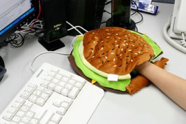 Mouse warmer a forma di hamburger Mouse Warmer a forma di Hamburger
