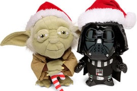 I peluche natalizi di Star Wars I peluche natalizi di Star Wars