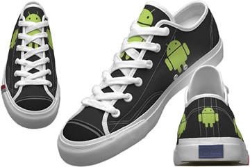 Scarpe di Android personalizzabili