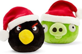 I peluche natalizi di Angry Birds I peluche natalizi di Angry Birds