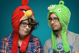 Cappelli invernali di Angry Birds Cappelli invernali di Angry Birds