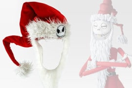 Il cappello natalizio di Nightmare Before Christmas Il cappello natalizio di Nightmare Before Christmas