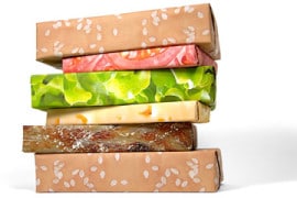 Carta da rergalo in stile Hamburger