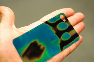 Pellicola sensibile al calore per iPhone 4 e 4S