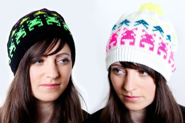 Cappello di Space Invaders fatto a mano