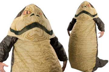 Il costume gonfiabile di Jabba the Hutt