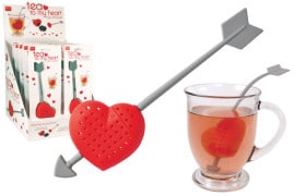 Infusore da tè cuore trafitto Infusore cuore trafitto