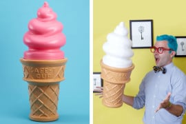 Lampada cono gelato Lampada cono gelato