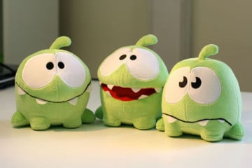 I peluche di Cut the Rope