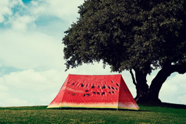 Tende da campeggio divertenti tenda-anguria
