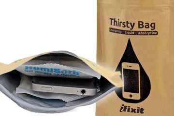 Thirsty Bags, la busta assorbi-umidità per dispositivi bagnati