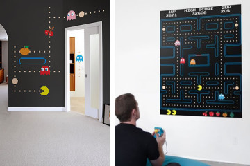 Gli adesivi da muro di Pac-Man