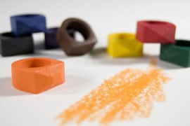 Crayon Rings, i pastelli a cera ad anello! anelli-pastelli-a-cera