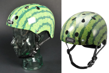 Casco da bici anguria