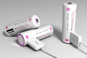 Continuance, la stilo ricaricabile via USB