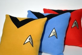 Set di cuscini di Star Trek cuscini-star-trek