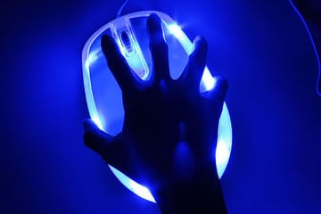 Il mouse ottico USB gigante