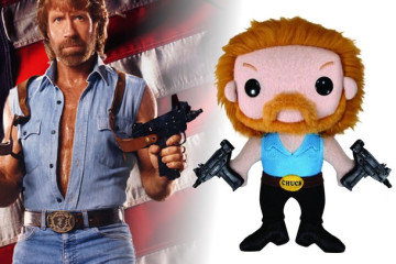 Il peluche di Chuck Norris