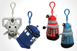 Portachiavi parlanti di peluche di Doctor Who portachiavi-peluche-doctor-who