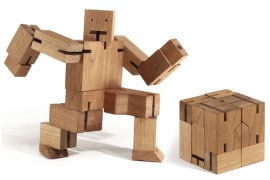 Cubebot, il robot di legno cubebot