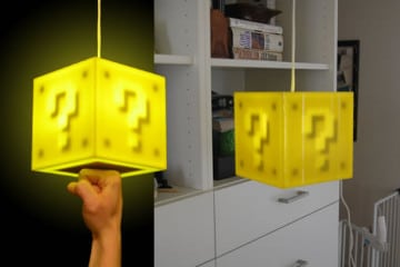 La lampada interattiva di Super Mario