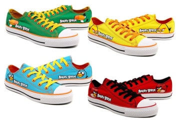 Angry Birds diventa una scarpa