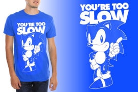 La T-Shirt di Sonic t-shirt-sonic