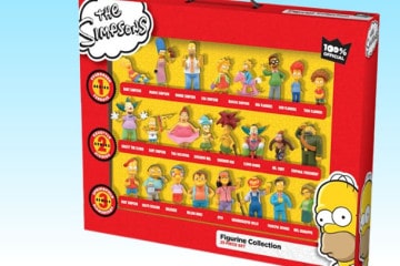 Super set di 25 action figure dei Simpson