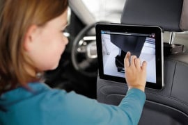 Supporto per sedile per l’iPad supporto-sedile-auto-per-ipad