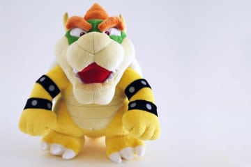 Il peluche di Bowser