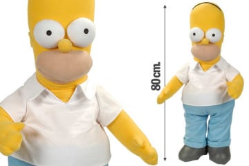 Il peluche gigante di Homer Simpson