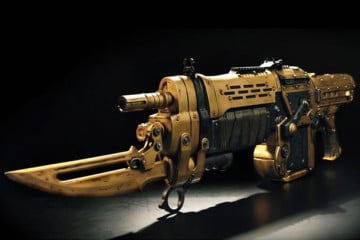 Replica del Retro Lancer Oro di GoW3