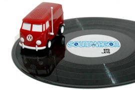 SoundWagon, il giradischi portatile più piccolo del mondo soundwagon