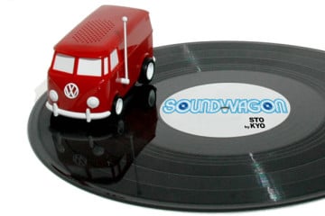SoundWagon, il giradischi portatile più piccolo del mondo