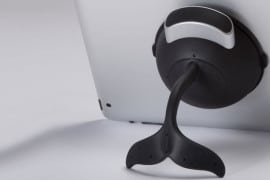 Whale Tale, il supporto per iPad “cetaceo” supporto-cetaceo-per-ipad