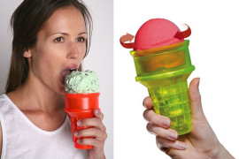 Il cono gelato per pigri gelato-motorizzato