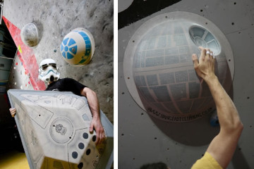 Pareti da arrampicata per scalatori geek