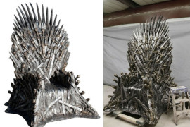 Il Trono di Spade in scala 1:1 replica-trono-di-spade