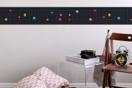 Pac-Man Border Wall Decals strisce-da-muro-pac-man