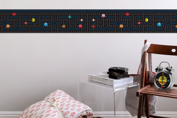 Pac-Man Border Wall Decals