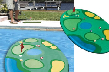 Mini campo da Golf galleggiante