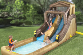 Log Flume, lo scivolo acquatico gonfiabile log-flume
