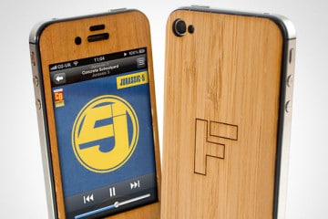 Lumberjacket, la skin in legno per iPhone 4 e 4S