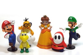 Super Mario minifigure set minifigure-super-mario