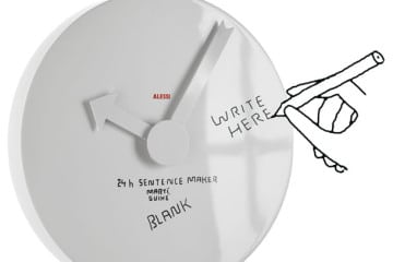 L’orologio “Incompiuto” di Alessi