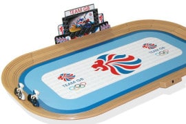 Il velodromo britannico delle Olimpiadi di Londra 2012 scalextric-velodomo-londra-2012