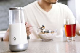Il bricco per latte intelligente the-milkmaid